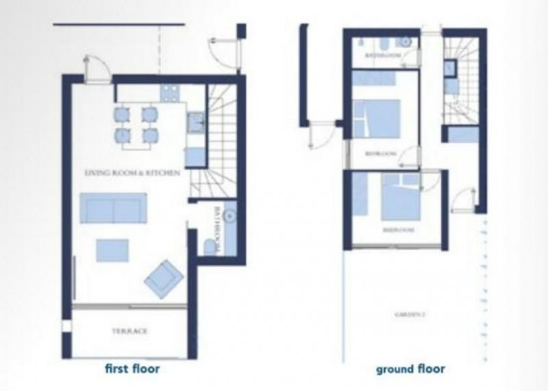 Plakias Projekt im Süden Kretas in Strandnähe mit Meerblick und Pool - Villa-Apartment Plakias - Petra Wohnung kaufen